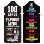 100 Large Flavour Card