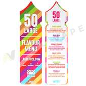 50 Large Flavour Card