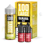 Banana Haze eLiquid by 100 Large 100ml