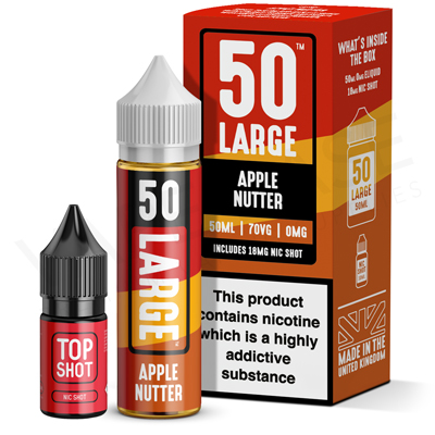 Apple Nutter eLiquid by 50 Large 50ml