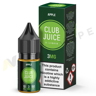 Apple eLiquid By Club Juice 50/50