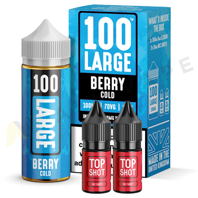 Berry Cold eLiquid by 100 Large 100ml