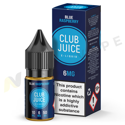 Blue Raspberry eLiquid By Club Juice 50/50