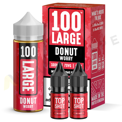 Donut Worry eLiquid By 100 Large 100ml