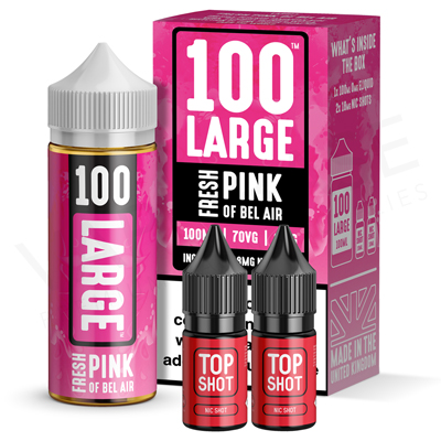 Fresh Pink Of Bel Air eLiquid by 100 Large 100ml
