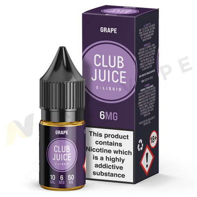 Grape eLiquid By Club Juice 50/50