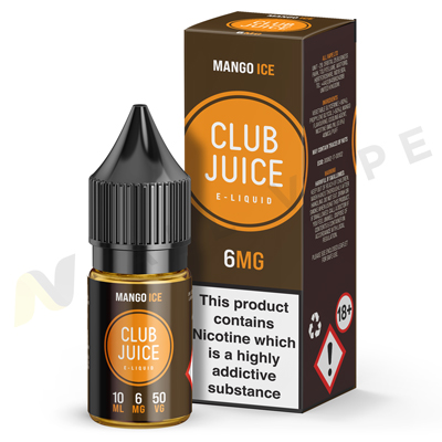 Mango Ice eLiquid By Club Juice 50/50