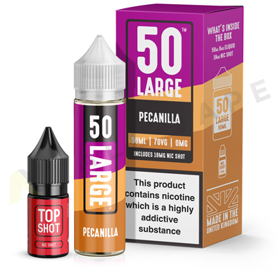 Pecanilla eLiquid by 50 Large 50ml