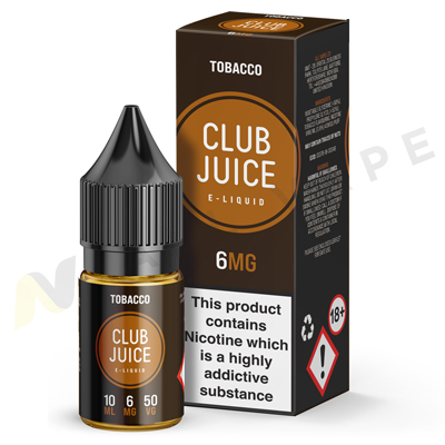 Tobacco eLiquid By Club Juice 50/50