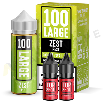 Zest Pest eLiquid By 100 Large 100ml